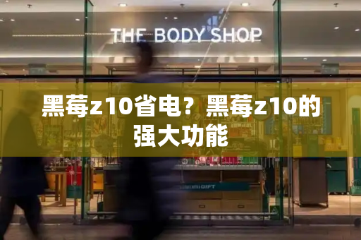 黑莓z10省电？黑莓z10的强大功能-第1张图片-星选测评