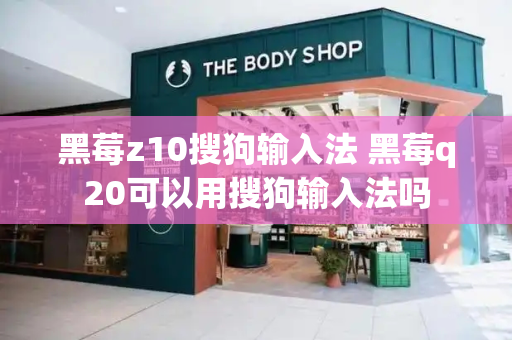 黑莓z10搜狗输入法 黑莓q20可以用搜狗输入法吗-第1张图片-星选测评