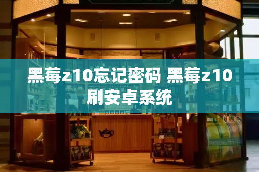 黑莓z10忘记密码 黑莓z10刷安卓系统
