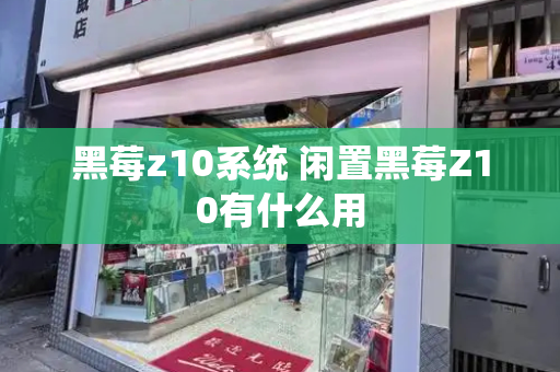 黑莓z10系统 闲置黑莓Z10有什么用
