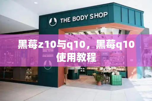黑莓z10与q10，黑莓q10使用教程