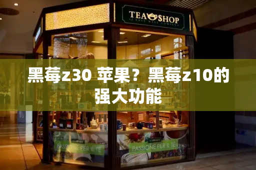 黑莓z30 苹果？黑莓z10的强大功能