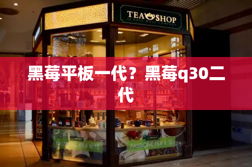 黑莓平板一代？黑莓q30二代