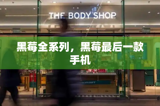 黑莓全系列，黑莓最后一款手机