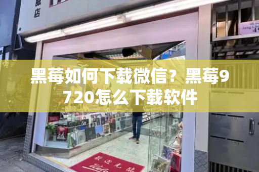 黑莓如何下载微信？黑莓9720怎么下载软件-第1张图片-星选测评