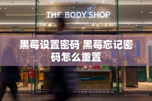 黑莓设置密码 黑莓忘记密码怎么重置