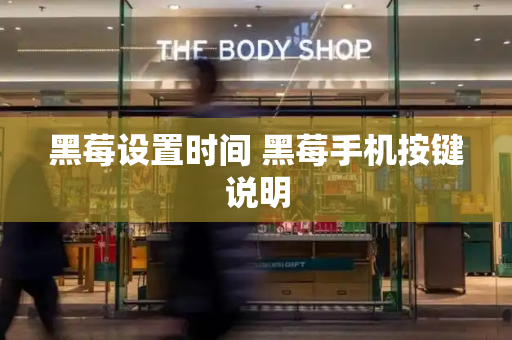 黑莓设置时间 黑莓手机按键说明-第1张图片-星选测评