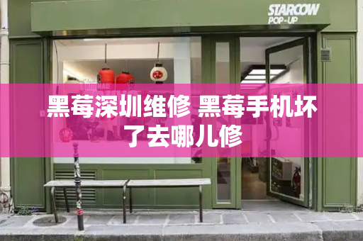 黑莓深圳维修 黑莓手机坏了去哪儿修-第1张图片-星选测评