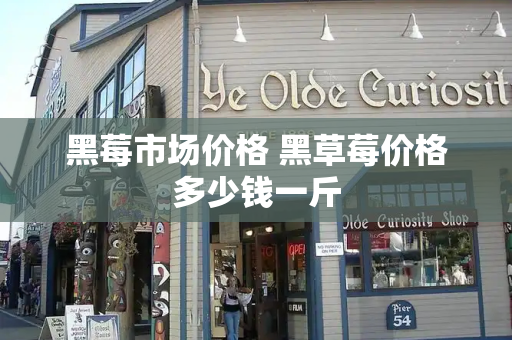黑莓市场价格 黑草莓价格多少钱一斤