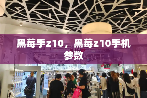 黑莓手z10，黑莓z10手机参数-第1张图片-星选测评