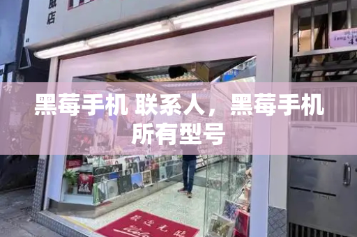 黑莓手机 联系人，黑莓手机所有型号-第1张图片-星选测评