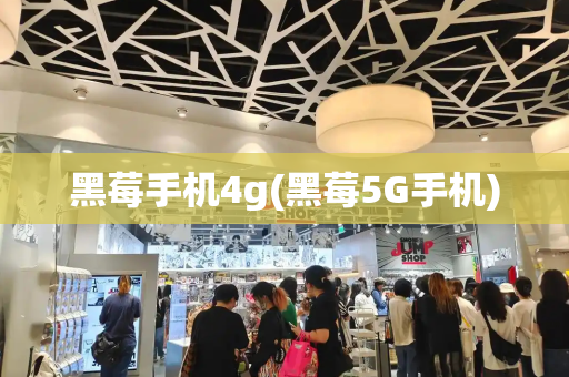 黑莓手机4g(黑莓5G手机)-第1张图片-星选测评