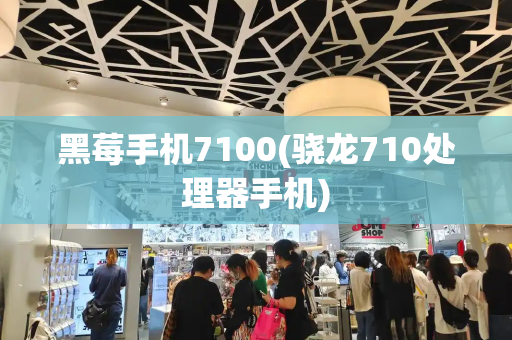 黑莓手机7100(骁龙710处理器手机)