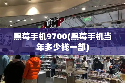 黑莓手机9700(黑莓手机当年多少钱一部)