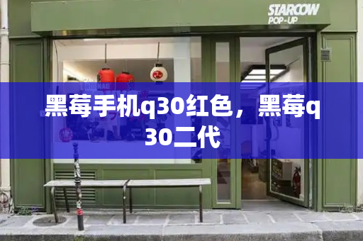 黑莓手机q30红色，黑莓q30二代