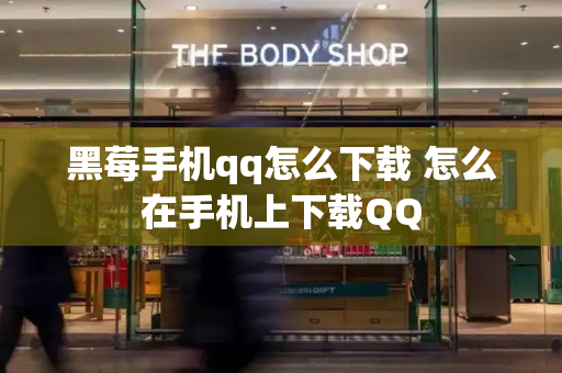 黑莓手机qq怎么下载 怎么在手机上下载QQ-第1张图片-星选测评