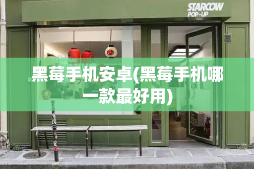 黑莓手机安卓(黑莓手机哪一款最好用)