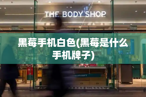 黑莓手机白色(黑莓是什么手机牌子)