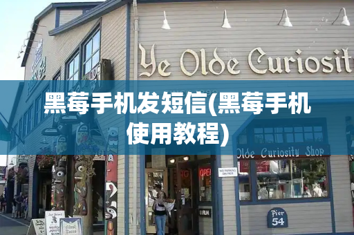 黑莓手机发短信(黑莓手机使用教程)
