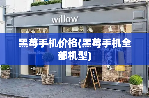 黑莓手机价格(黑莓手机全部机型)