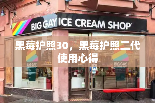 黑莓护照30，黑莓护照二代使用心得-第1张图片-星选测评