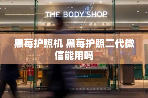 黑莓护照机 黑莓护照二代微信能用吗-第1张图片-星选测评