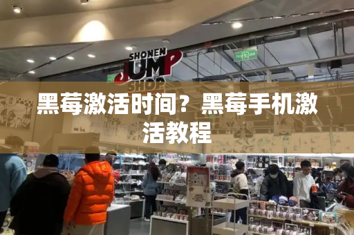 黑莓激活时间？黑莓手机激活教程