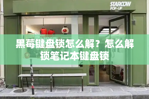 黑莓键盘锁怎么解？怎么解锁笔记本键盘锁
