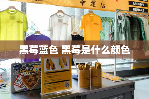 黑莓蓝色 黑莓是什么颜色