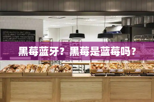 黑莓蓝牙？黑莓是蓝莓吗？-第1张图片-星选测评