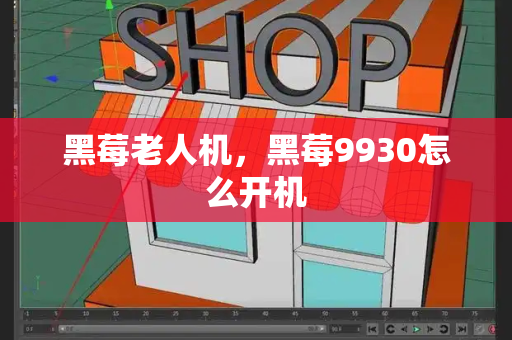 黑莓老人机，黑莓9930怎么开机