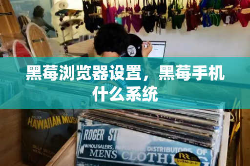 黑莓浏览器设置，黑莓手机什么系统