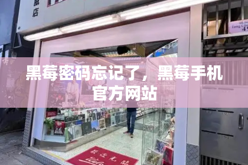 黑莓密码忘记了，黑莓手机官方网站