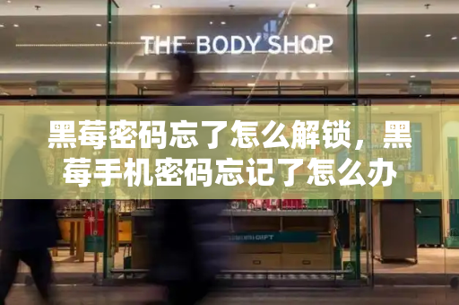 黑莓密码忘了怎么解锁，黑莓手机密码忘记了怎么办