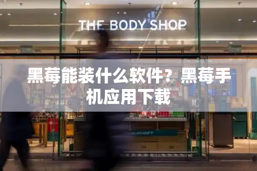 黑莓能装什么软件？黑莓手机应用下载