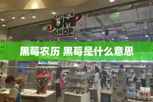 黑莓农历 黑莓是什么意思