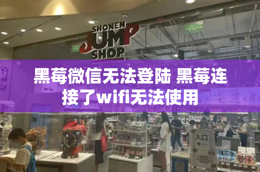 黑莓微信无法登陆 黑莓连接了wifi无法使用-第1张图片-星选测评