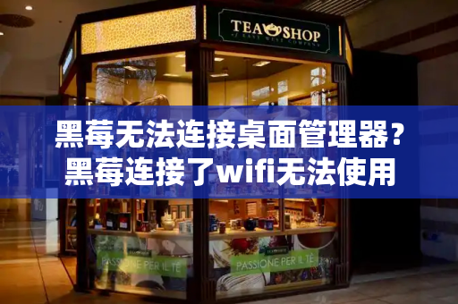 黑莓无法连接桌面管理器？黑莓连接了wifi无法使用-第1张图片-星选测评