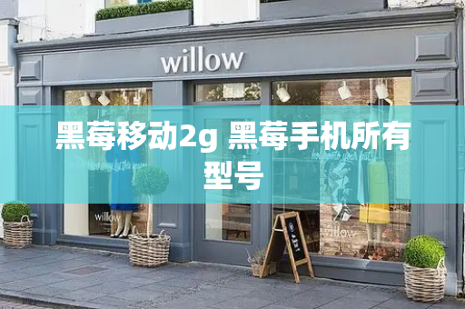 黑莓移动2g 黑莓手机所有型号
