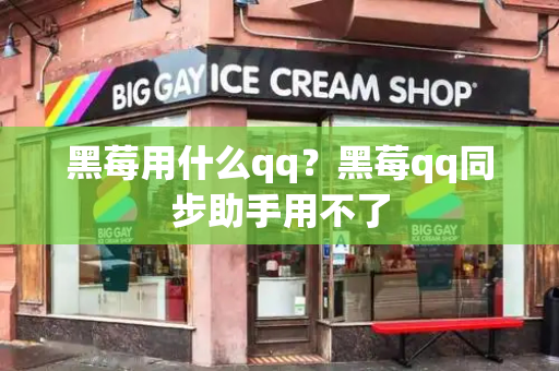 黑莓用什么qq？黑莓qq同步助手用不了-第1张图片-星选测评