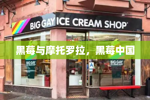 黑莓与摩托罗拉，黑莓中国