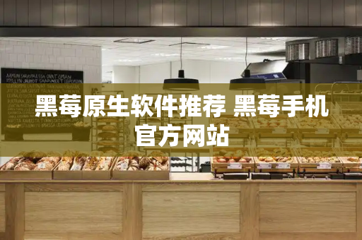 黑莓原生软件推荐 黑莓手机官方网站