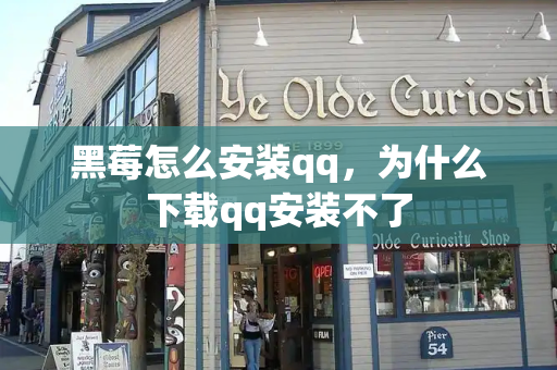 黑莓怎么安装qq，为什么下载qq安装不了
