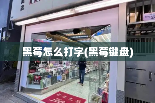 黑莓怎么打字(黑莓键盘)