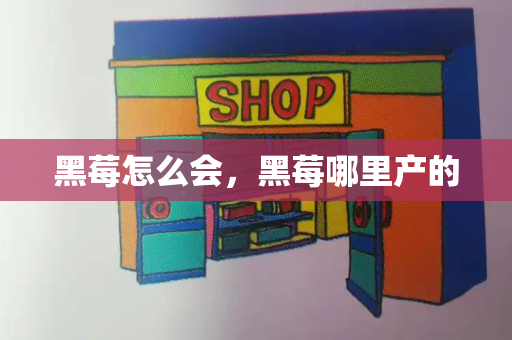 黑莓怎么会，黑莓哪里产的-第1张图片-星选测评