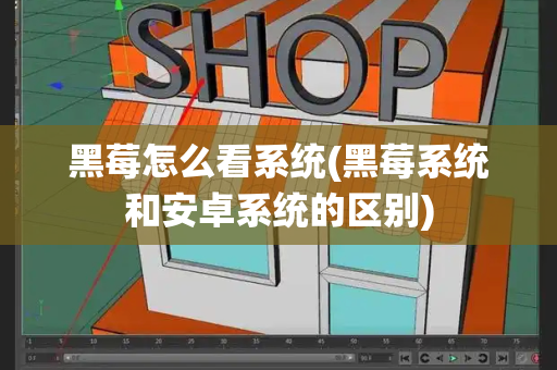 黑莓怎么看系统(黑莓系统和安卓系统的区别)