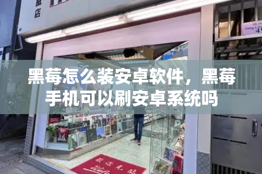 黑莓怎么装安卓软件，黑莓手机可以刷安卓系统吗