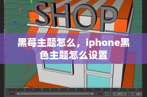 黑莓主题怎么，iphone黑色主题怎么设置