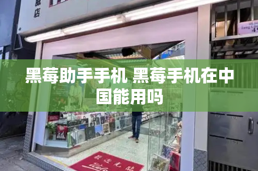黑莓助手手机 黑莓手机在中国能用吗