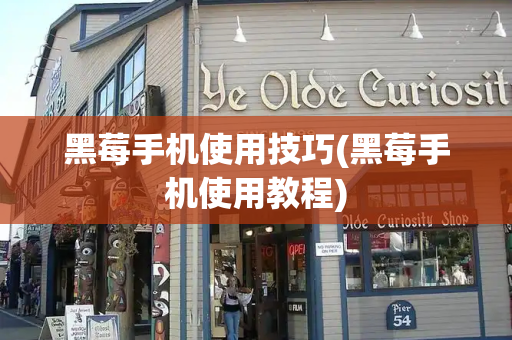 黑莓手机使用技巧(黑莓手机使用教程)